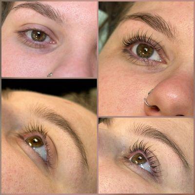 Lash lift & tint