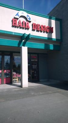 storefront nestled right into a corner next to CENTRAL MARKET