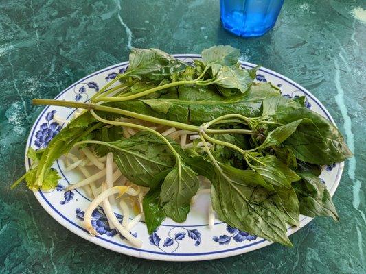 Hu Tieu garnishes