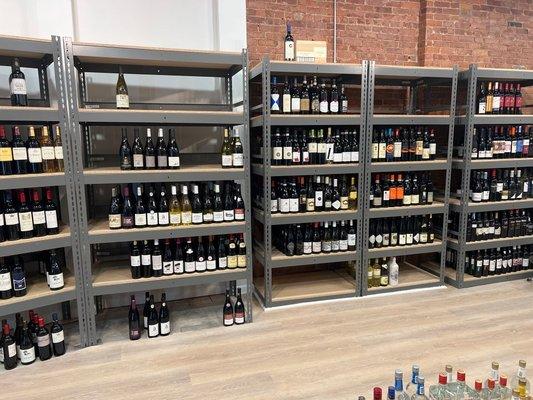 Restocking our wine shelves with over 2000 brands