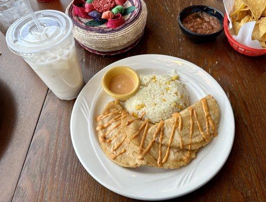 Shrimp empanadas