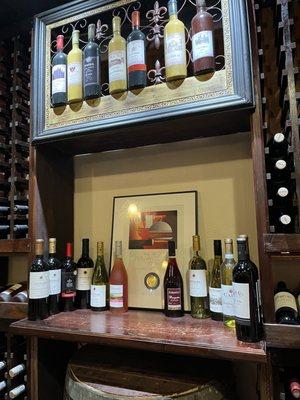 Wine wall