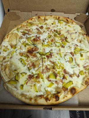 Montero's Pickle, Bacon & Ranch Pizza