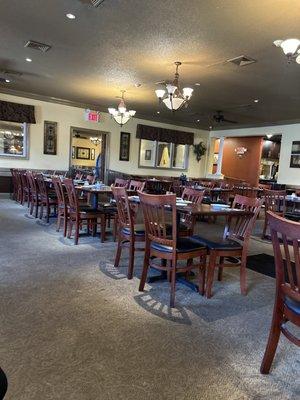 Dining area, plenty of room for a party