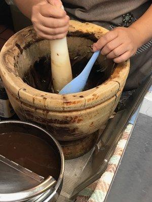 papaya salad being born