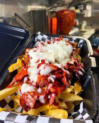 Bomb Azz Fries Al Pastor