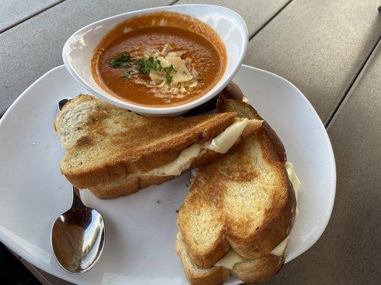 Grilled Cheese & Tomato Soup