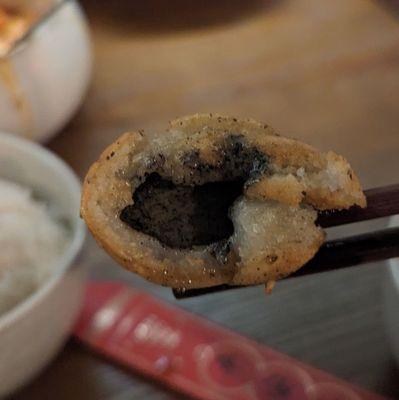 Crispy Glutenous Rice Ball with Black Sesame YUM