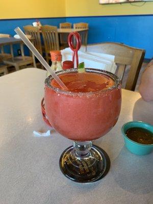 Strawberry margarita!