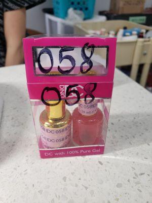 #58, great for French manicure base color.