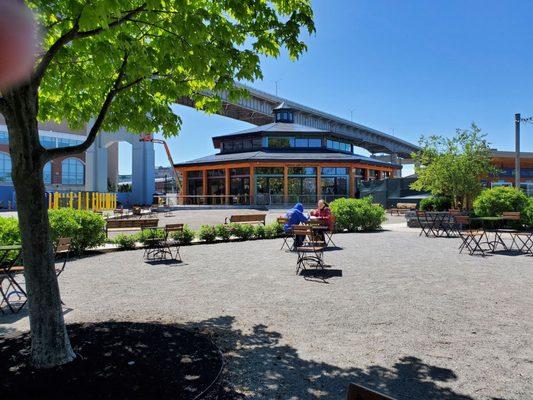 Outside view of Heritage carousel