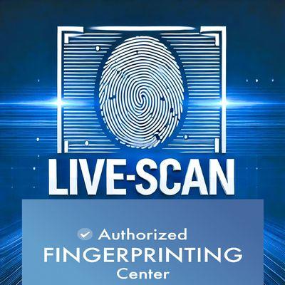 Authorized Live-Scan Fingerprint Center, approved by the DOJ and FBI. Walk-ins welcome. Se habla Español.