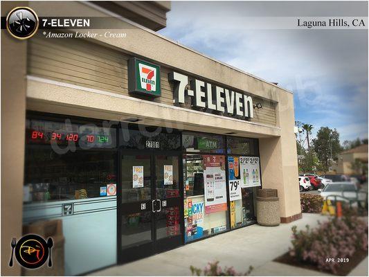 When the Amazon Lockers are unavailable @ Whole Foods Market, this 7-Eleven just a few minutes away is great! - Love the Amazon Locker!