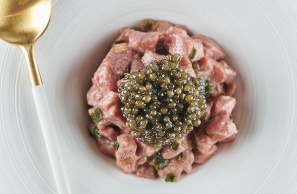 Beef Tartare with Caviar