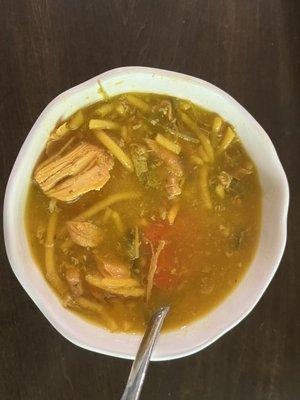 Chicken soup like your mom and grandma make!