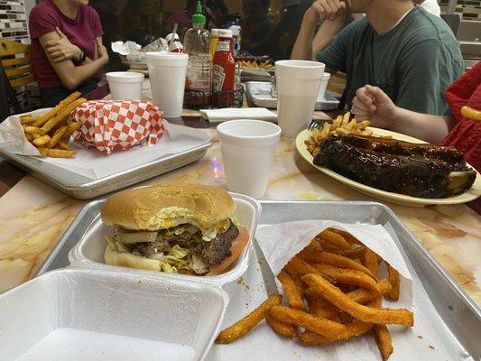 1. Yummy Beef Ribs 4. Yummy Beef Brisket 2. Yummy Egg Burger