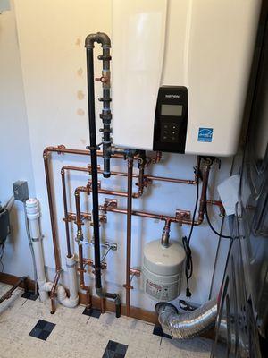 Tankless installation