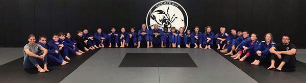 Kids BJJ cross training Saturday morning.