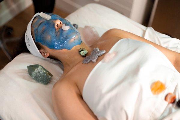 Crystal Healing with Hydrojelly Masque