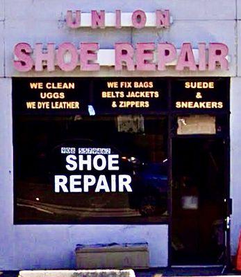 Union Shoe Repair 2583 Morris Ave.  Union, NJ