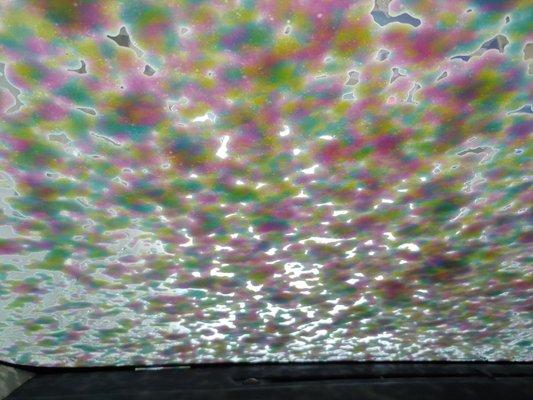 Ooh pretty colors and fresh smells in the car wash