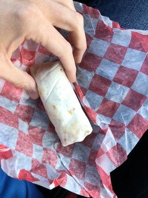 Breakfast burrito