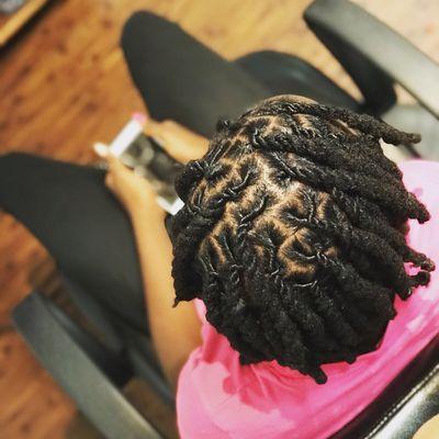 Kid's Loc Retwist & Simple Style