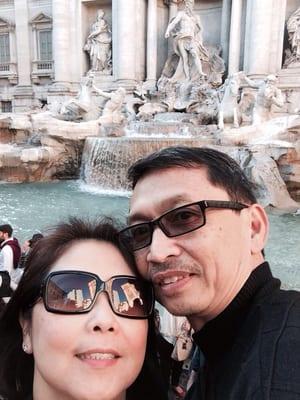 Trevi Fountain, Rome, Italy - April 2014