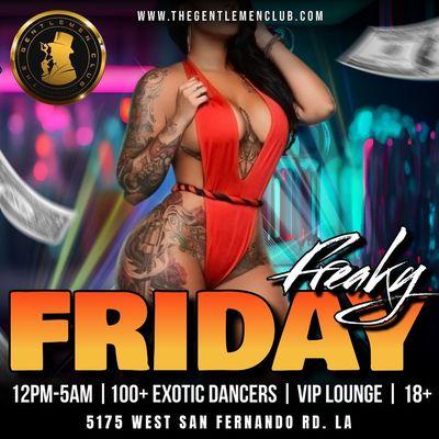 Freaky Friday Event Flyer