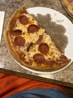 Pepperoni pizza