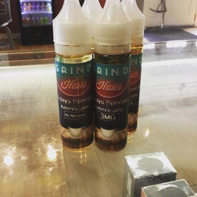 Americano Coffee e-liquid by Ct local Grind Haus