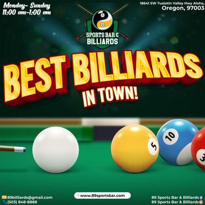 89 Sports Bar & Billiards