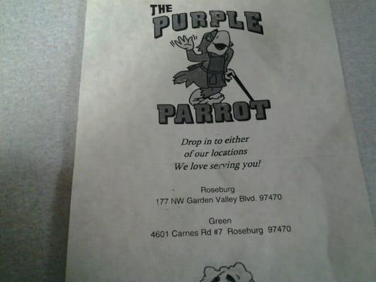 Purple Parrot