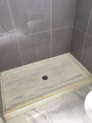 Shower Pan - Before