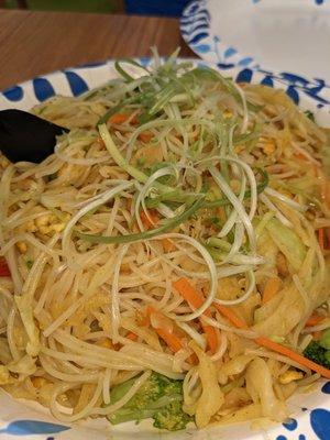 Vegetarian Singapore noodles