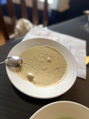 Mushroom Brie soup!