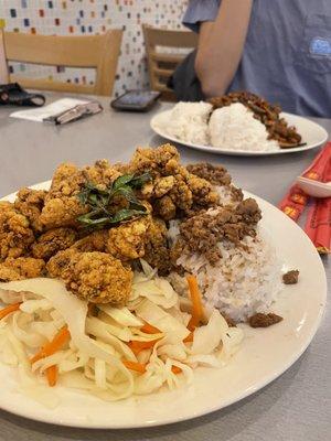 Taiwanese Chicken with Pork on Rice [5/5]