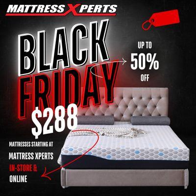 Black Friday Sale at Mattress Xperts Starting November 2023