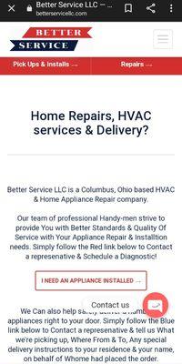 Our website at www.BetterServiceLLC.com