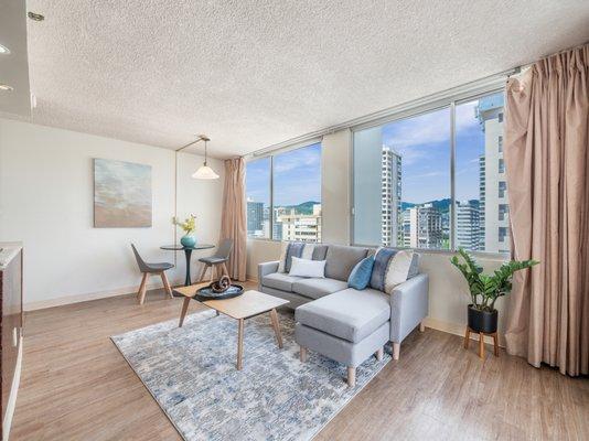 JUST LISTED! Pacific Monarch #1607-Waikiki! First Open House, Sunday, Apr 3rd, 2-5pm