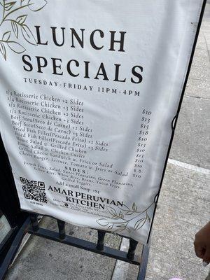 Lunch Special anyone?