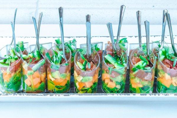 Poke Tuna Cups