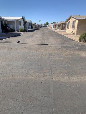 Most Cal-Am properties streets are so bad. They're dirty, old, and broken down.