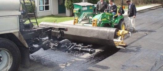 Paving Fabric Installation