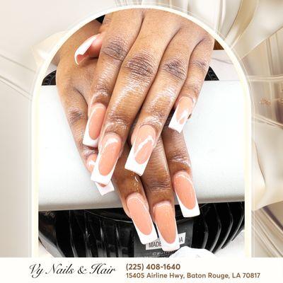 We only use the best polishes to ensure your French manicure has a flawless finish.