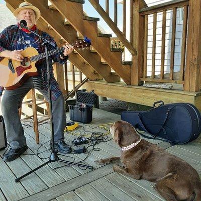 Music on the deck