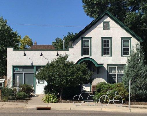 Our office was a longtime residence and greenhouse on Dale Street.