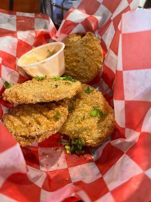 Fried Green Tomatoes (eaten)