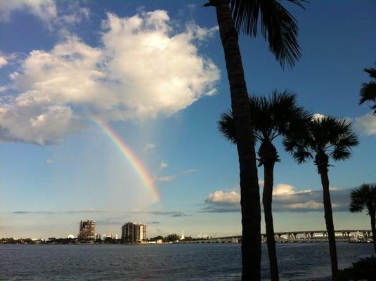 A Miami rainbow