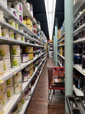 Paint aisle